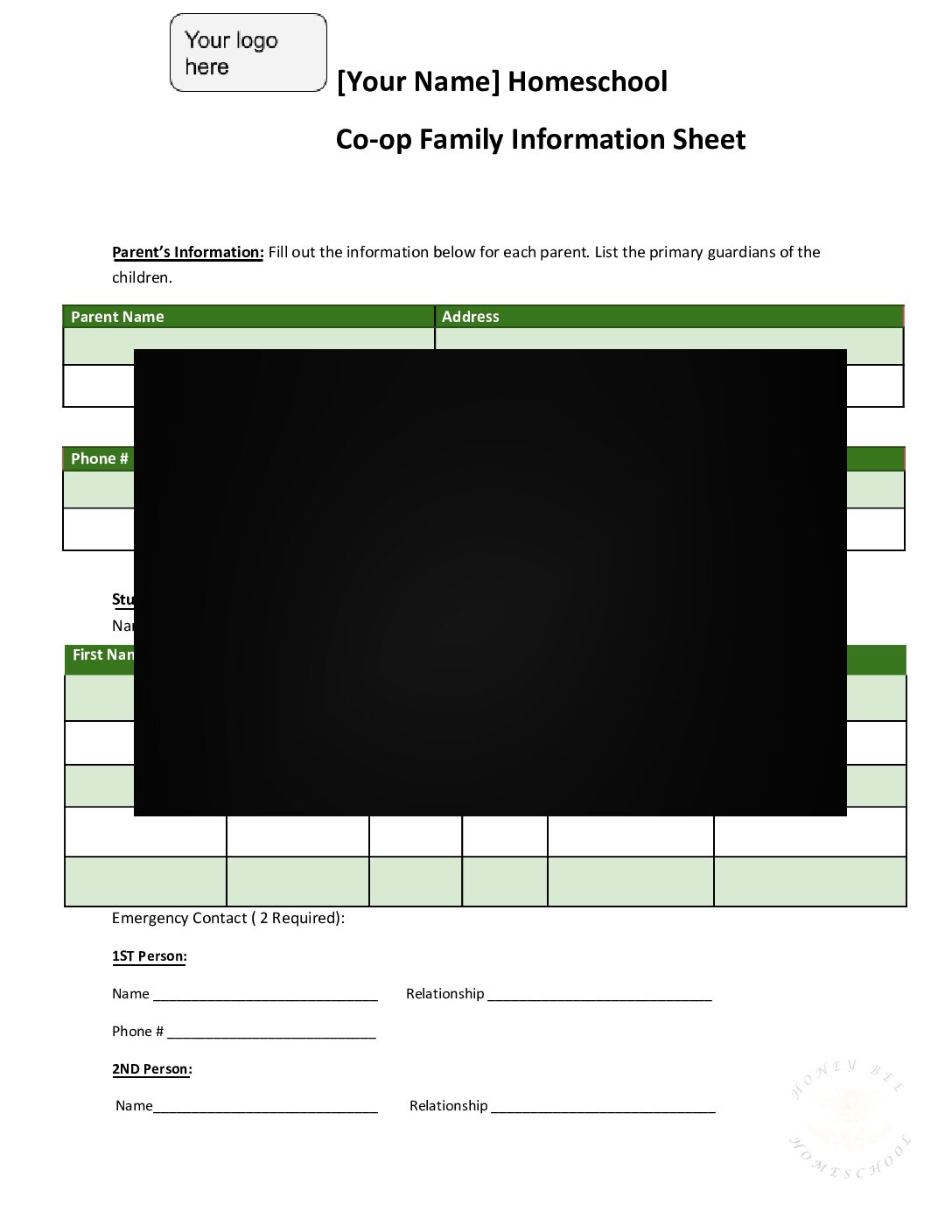 Family information